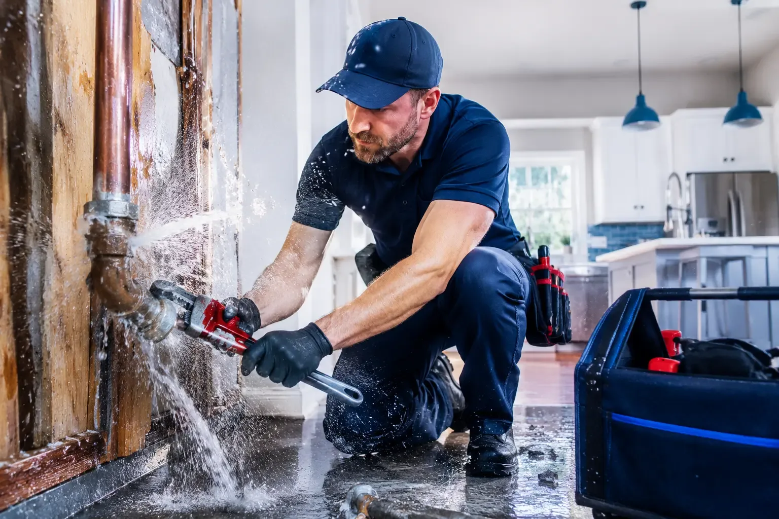 Local emergency pipe repair professionals in North East, PA
